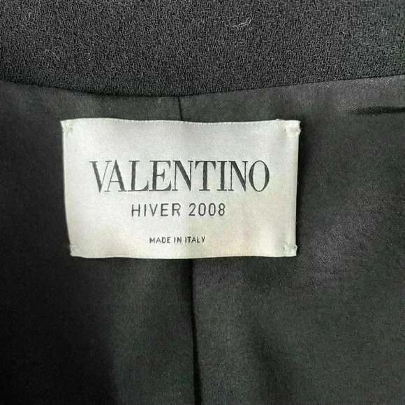 Valentino  Embellished Vintage Evening Jacket Size 8 - Picture 7 of 8